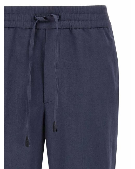 Brioni Blue Asolo Pants for men