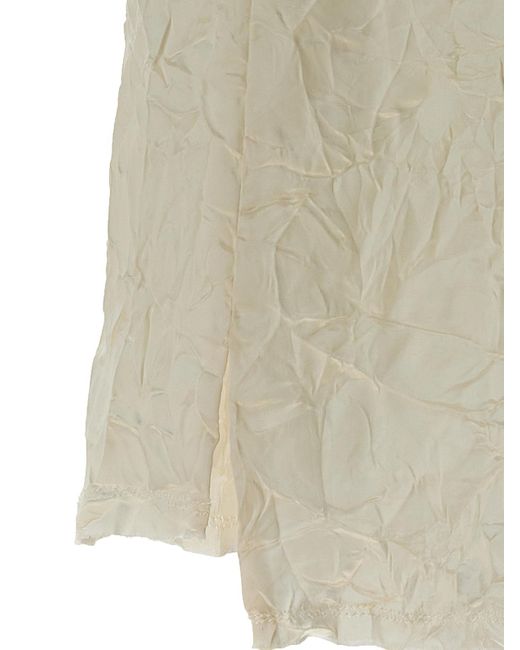 Lanvin Natural Splitted Tank Top