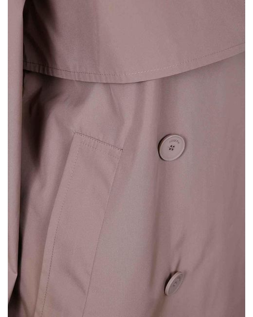 Joseph Purple Pinot Coat Rainwear