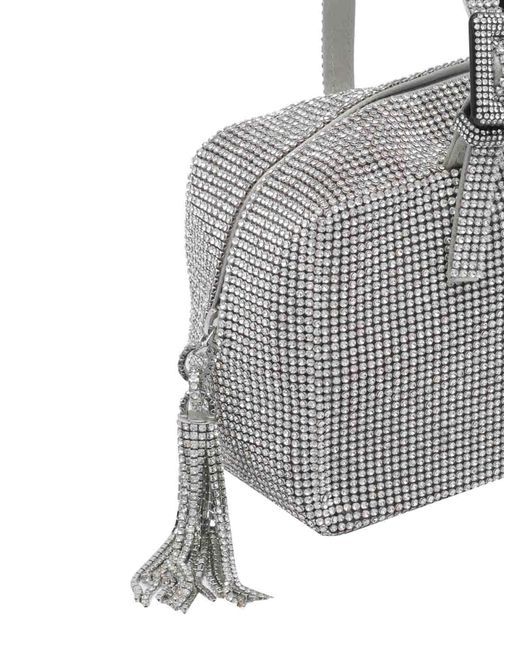 Benedetta Bruzziches Gray Sandra Shoulder Bag