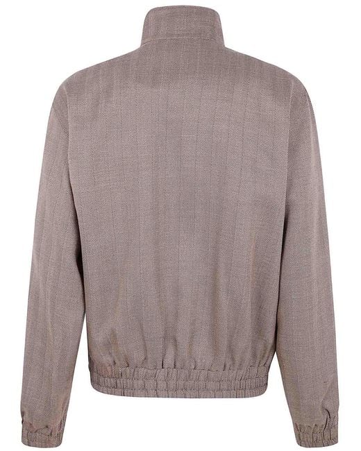 Drole de Monsieur Brown La Trackjacket Chevron Jacket for men