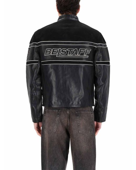 Belstaff Black Competition Speed Jacket for men
