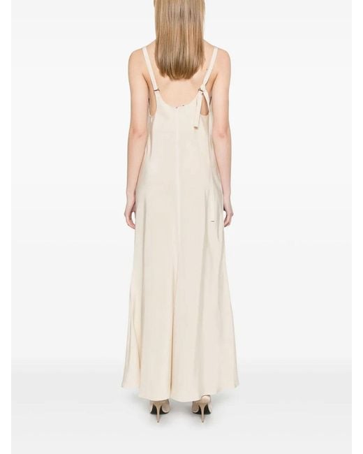 Sportmax White Unione Ivory Dress