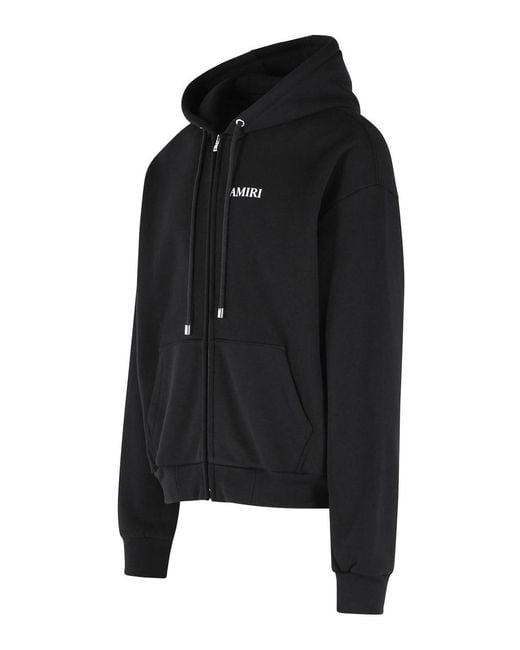 Amiri Black Cotton Sweatshirt for men