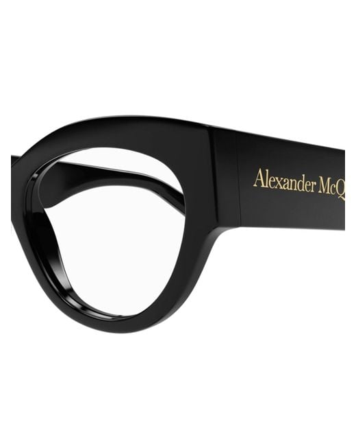 McQueen Black Glasses
