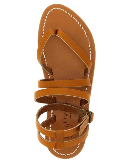 K. Jacques Brown Hemeree Sandals