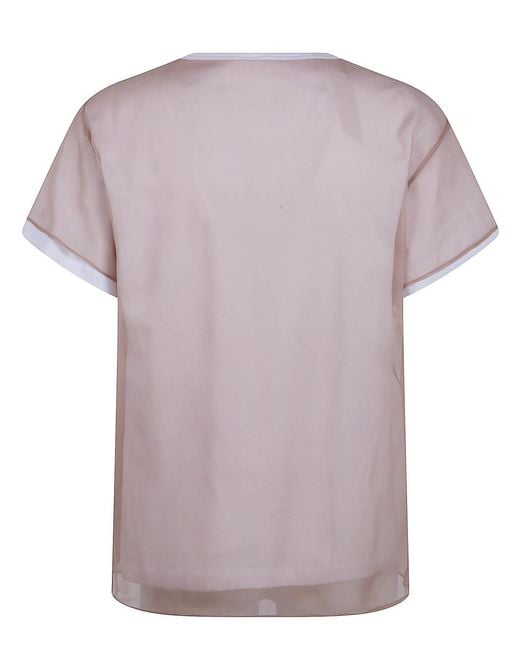 N°21 Pink Canvas Shirt