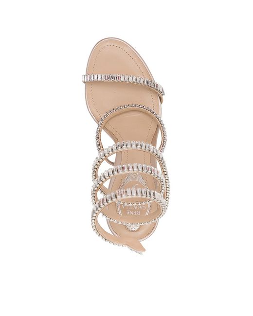 Rene Caovilla White Sandal