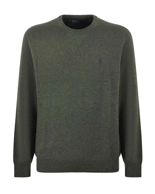 Polo Ralph Lauren Green Wool Sweater for men