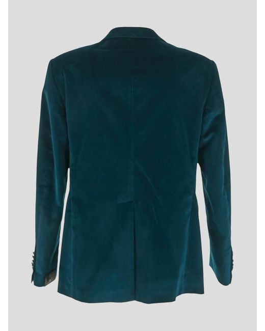 Tagliatore Green Single Breasted Jacket for men