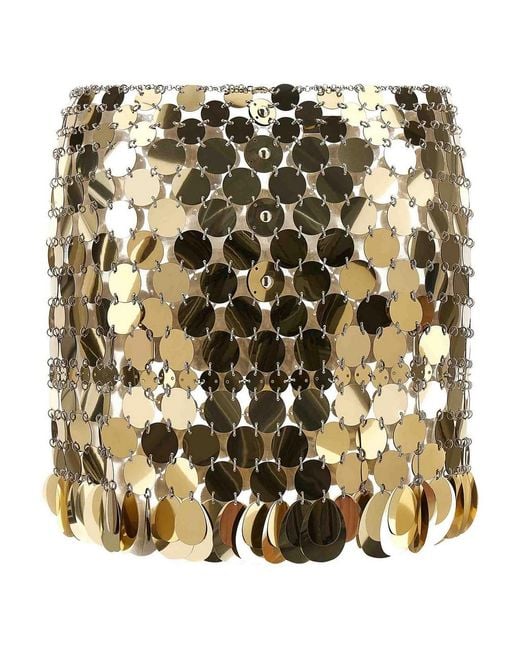 Rabanne Metallic Skirt