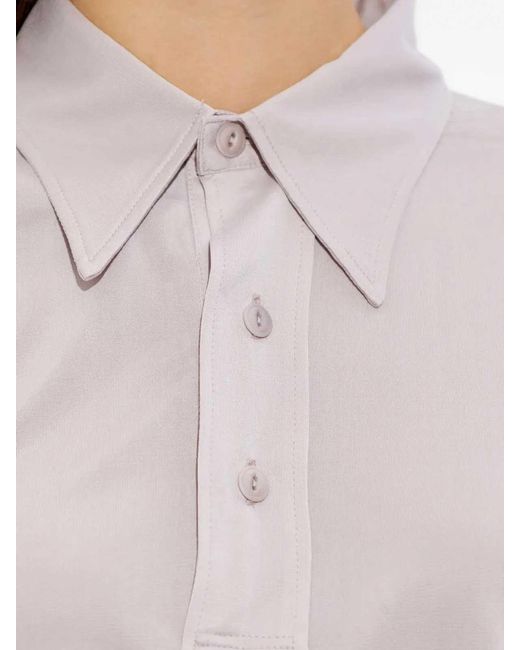 Maison Margiela Pink Polo Shirt for men