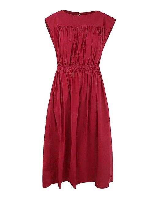 Liviana Conti Red Sleeveless Long Dress