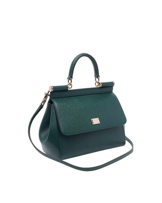 Dolce & Gabbana Blue Medium Sicily Handbag
