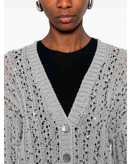 Peserico Gray Sweater