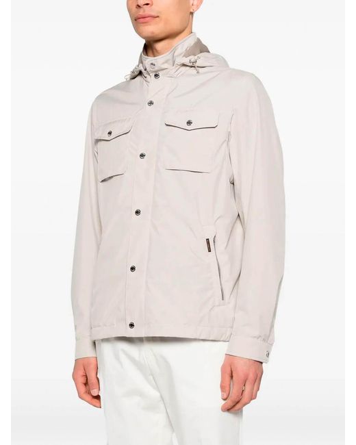Moorer White 'Fenzi' Jacket for men