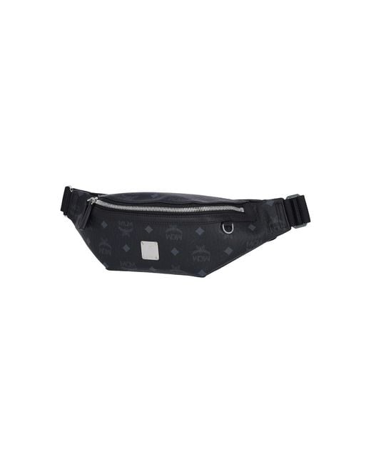 MCM White Small Fursten Bum Bag for men
