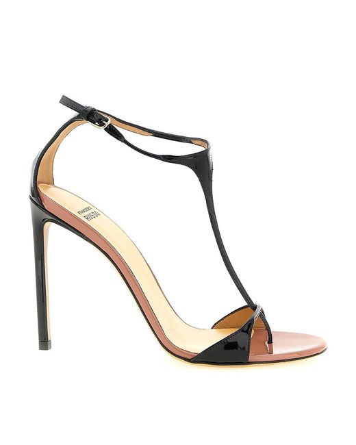 Francesco Russo Metallic R1S1022 Sandals