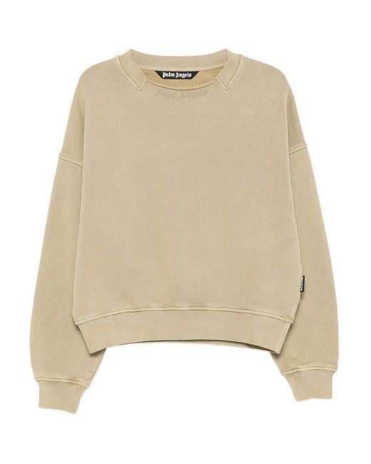 Palm Angels Natural Sweatshirts for men