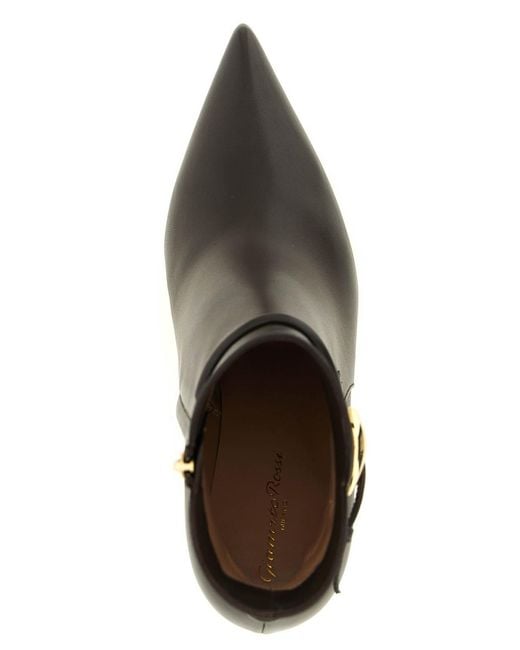 Gianvito Rossi Black Jungle Mamba' Ankle Boots