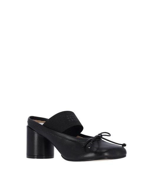 MM6 by Maison Margiela Black Sandals