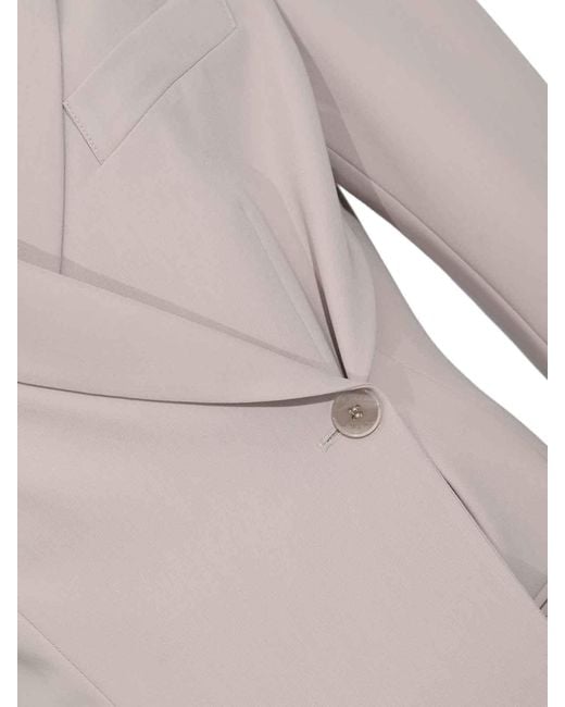 Patrizia Pepe Pink Wrap Blazer