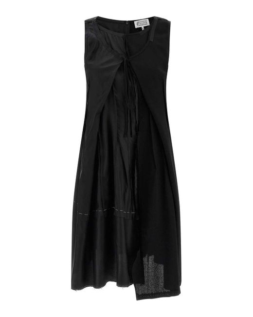Maison Margiela Black Panel Dress