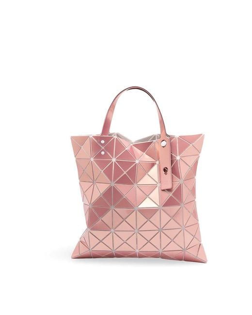 Issey Miyake Pink 'Lucent Metallic' Tote Bag