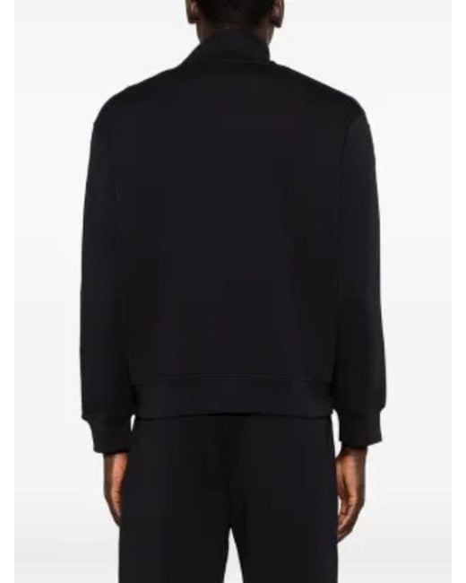Emporio Armani Black Jersey Jacket for men