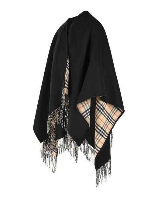 Mantella di Burberry in Black