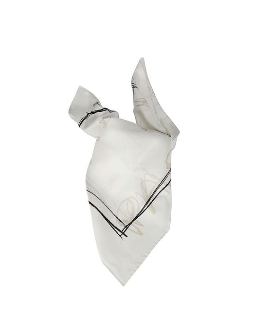 Maison Margiela Gray Foulard