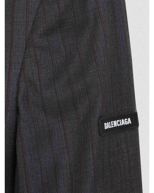 Balenciaga Black Wool Blazer for men