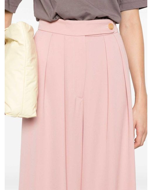 Dries Van Noten Pink Casual Pants