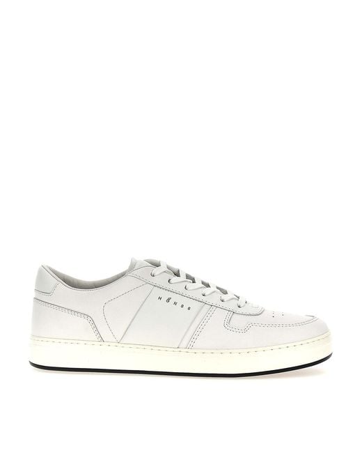 Hogan White H668 Sneakers for men