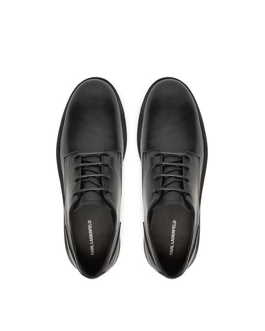 Karl Lagerfeld Black Kingston Derby Lace for men