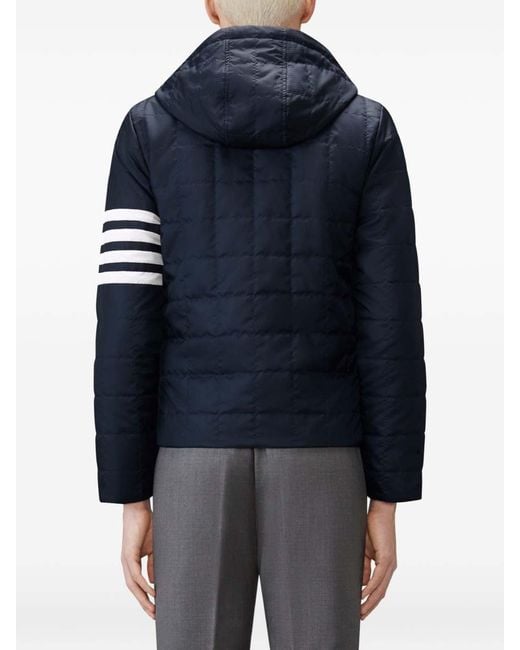 Thom Browne Blue Short Down Jacket for men