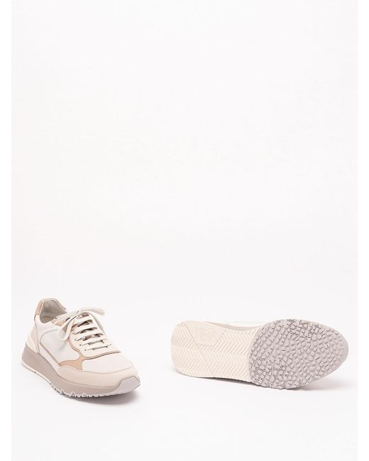 Brunello Cucinelli Natural Sneakers for men