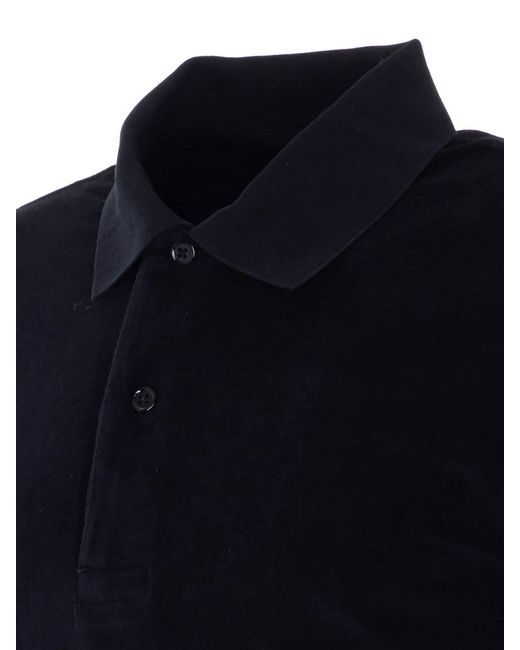 Tom Ford Black Velvet Polo for men