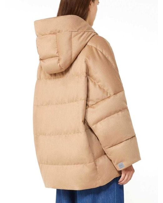 Max Mara Natural Reversible Down Jacket