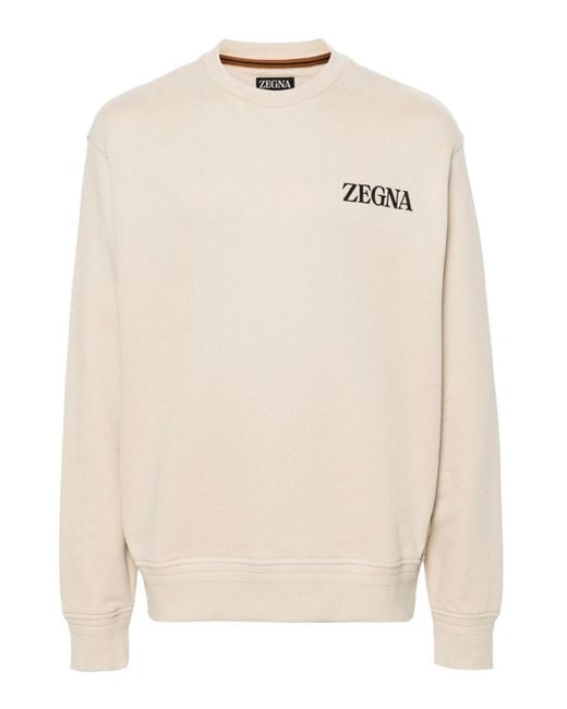 Zegna Natural Sweatshirt for men