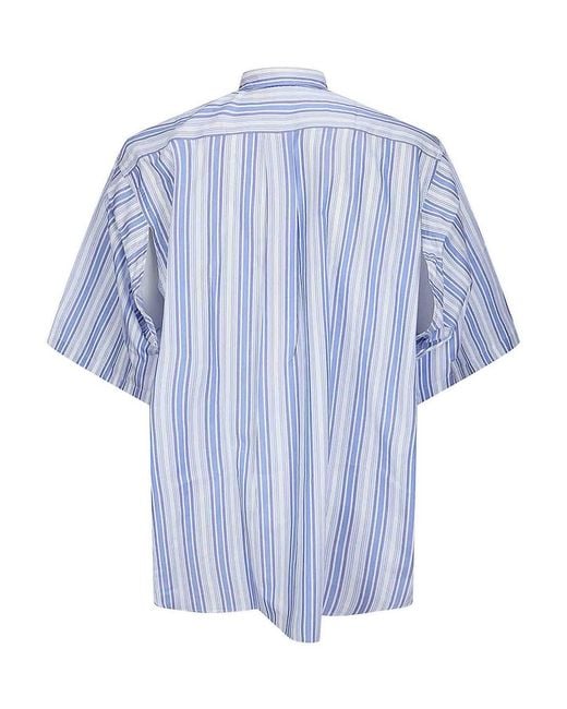 COMME DES GARÇONS PLAY Blue Shirt Woven for men