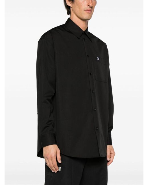 Off-White c/o Virgil Abloh Black Shirt for men