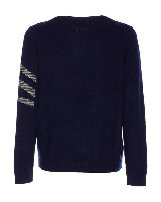 Zadig & Voltaire Blue Kennedy Sweater for men
