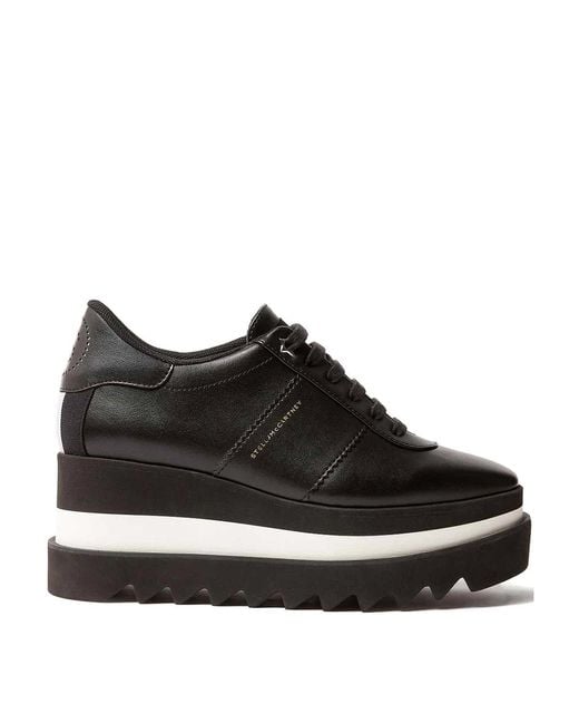 Stella McCartney Black Sneakelyse Sneakers