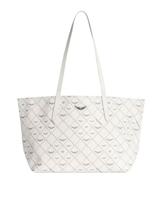 Zadig & Voltaire White Shopper