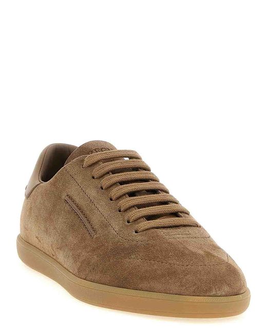 Zegna Brown 232 Sneakers for men