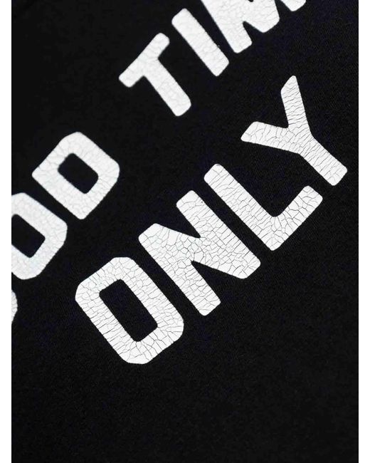 R13 Black Good Times Only Boy T-Shirt for men