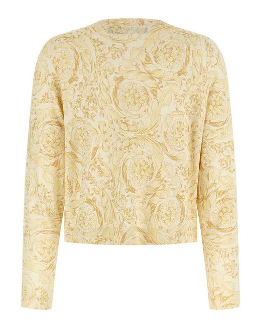 Versace Metallic Cardigan