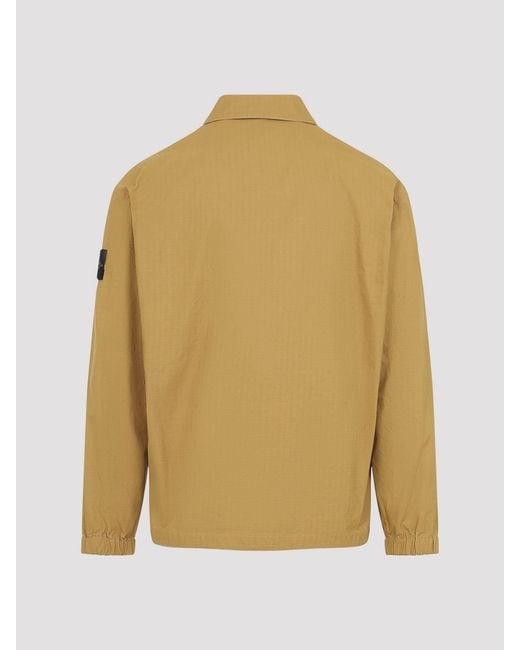 Stone Island Gray Shirt for men