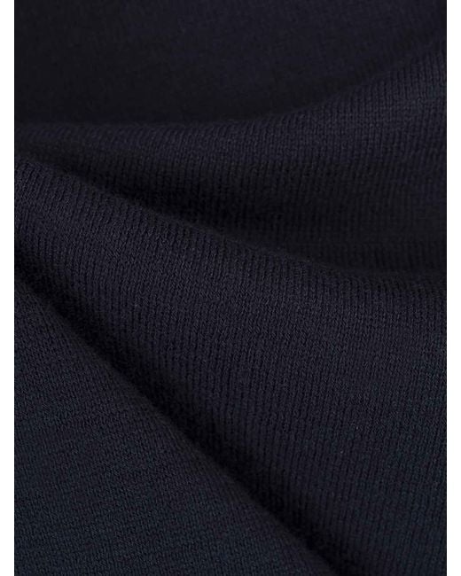 Kiton Blue Crewneck Sweater for men